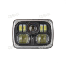 DOT 5X7 H4 12V 24V 85W Faros delanteros LED para camiones